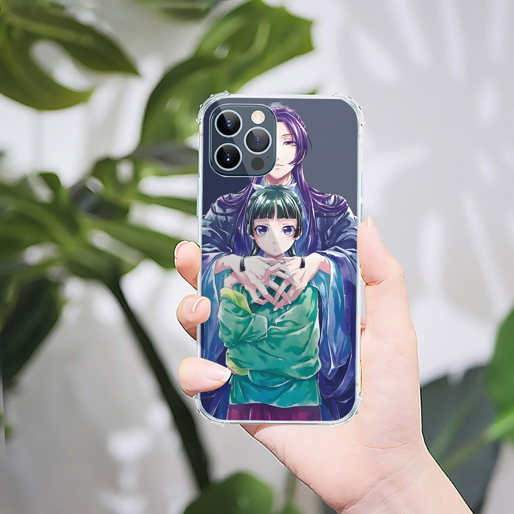 （画像用） 薬屋のひとりごと The Apothecary Diaries 【iPhone 12シリーズ対応】透明スマホケース（クリアソフトケース）
